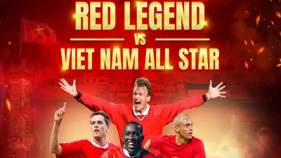 Huyền thoại MU vs Việt Nam All Stars: Cú ngược dòng cảm xúc