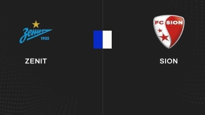 Nhận định Zenit vs Sion, 23h00 ngày 09/07: Tiếp đà hưng phấn